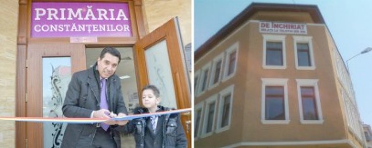 Primăria Constănţenilor şi-a suspendat activitatea